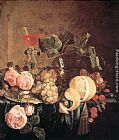 Still-Life with Flowers and Fruit by Jan Davidsz de Heem